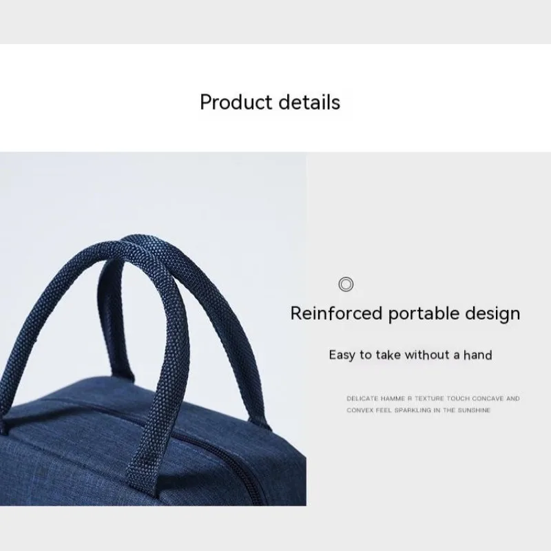 Thermal Bag Portable Lunch Box Bag Outdoor Foil Lunch Bag