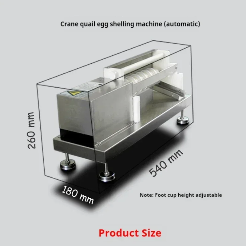 Household Quail Egg Peeling Machine Electric High Efficiency Egg Processing Machine Hulling Machine/ 6