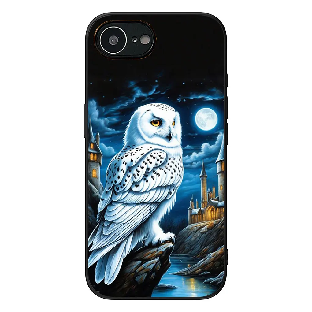 Magical Owl Wand Poster Phone Cover - Soft Case
