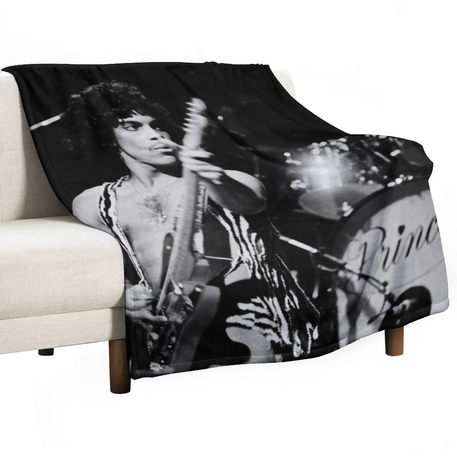 

Vintage Prince Purple Concert Throw Blanket throw blanket for sofa Dorm Room Essentials Soft Plush Plaid Single Blanket