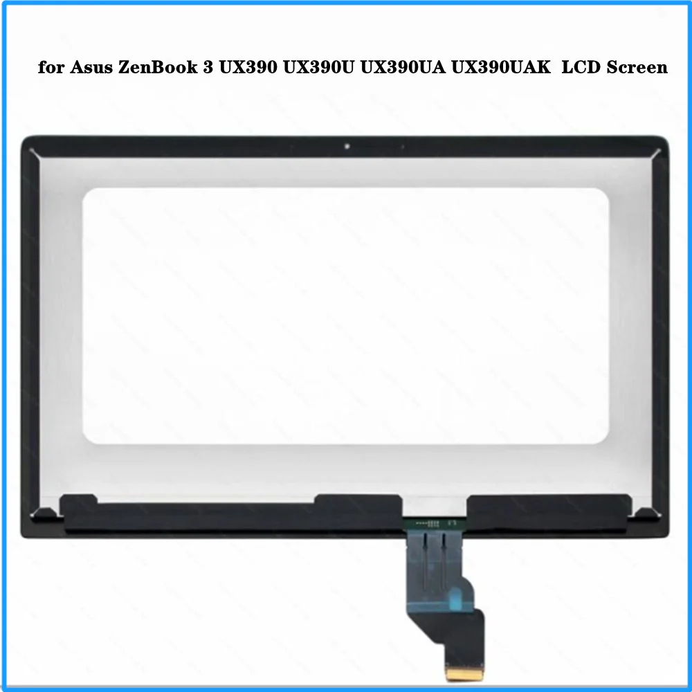 

B125HAN03.0 for Asus ZenBook 3 UX390 UX390U UX390UA UX390UAK 12.5 inch Laptpop Display LCD Screen Assembly Replacement FHD 30pin