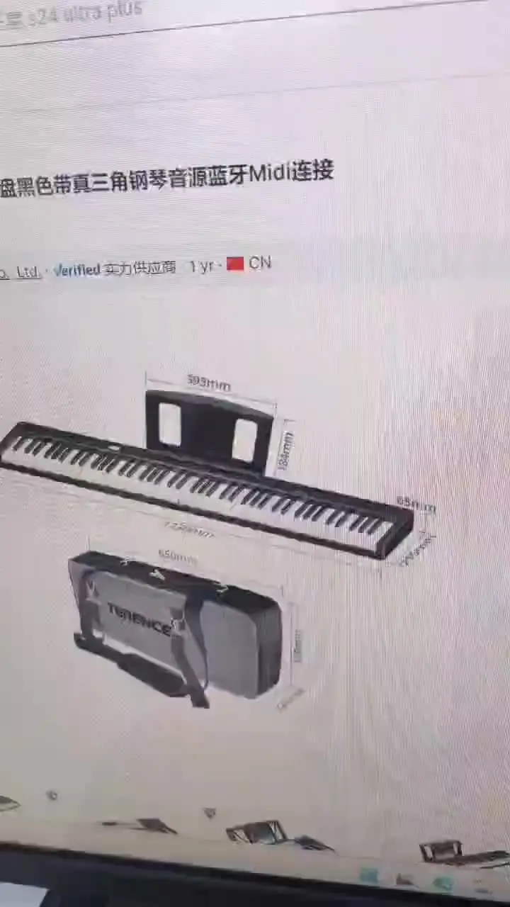 TERENCE V30 Folding Piano 88鍵盤 V30 Pro-ポータブルピアノ-TERENCE