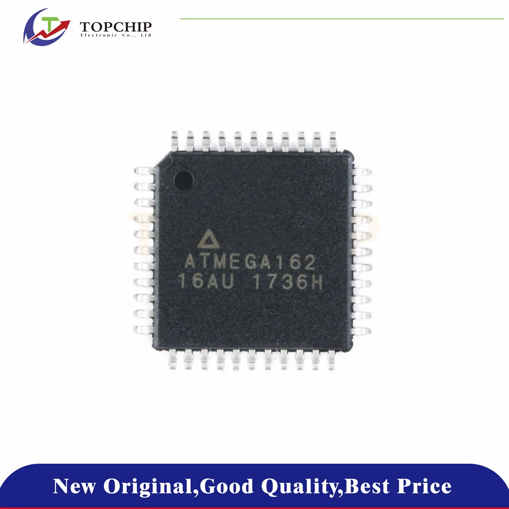 

1Pcs New Original ATMEGA162-16AU 8KB AVR 1KB 16MHz FLASH 35 TQFP-44(10x10) Microcontroller Units (MCUs/MPUs/SOCs)