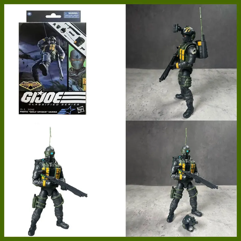 

Originate G.I. Joe Classified Series Figure Parth Wolf Spider Varma Statue Figurine Model Doll Collection Toy Christmas Gifts