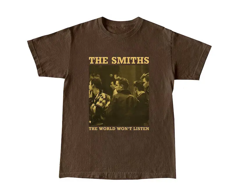 The Smiths The World Non Ascolta La Maglietta The Smiths The Smit S-3Xl