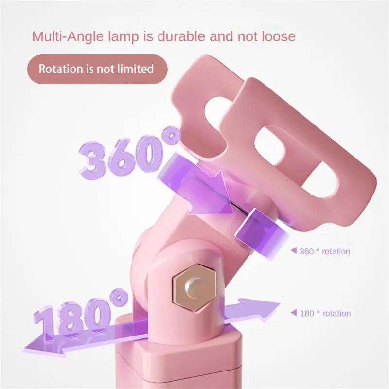 미니 UV 네일 램프 건조기 기계, 휴대용 USB 충전식 LED 네일 빠른 건조 라이트, 핸드 헬드 매니큐어 램프, 젤 바니시