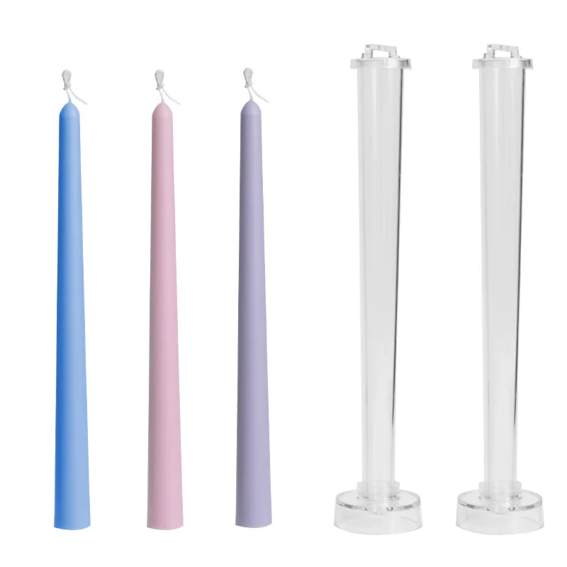 Tall Peaked Column Candle Making Kit - DIY Plastic Mold