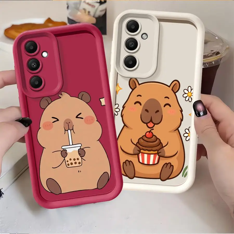 Capybara Cute Soft TPU Phone Case