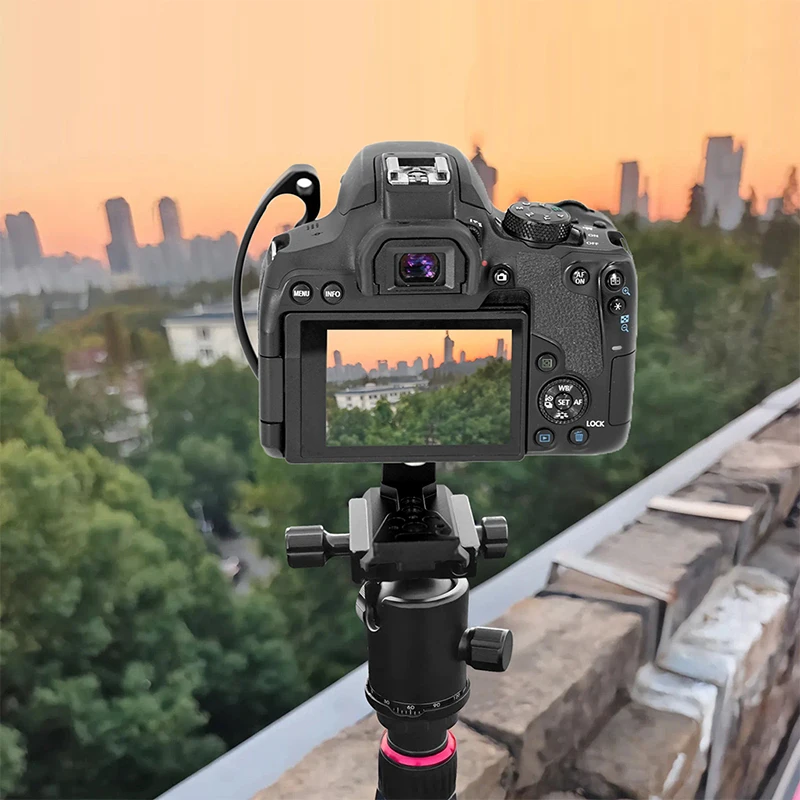 Tripod Mount Ring Lens Mount 1/4 Rotatable Collar Plate for DSLR Camera Horizontal and Vertical Camera Lens Support
