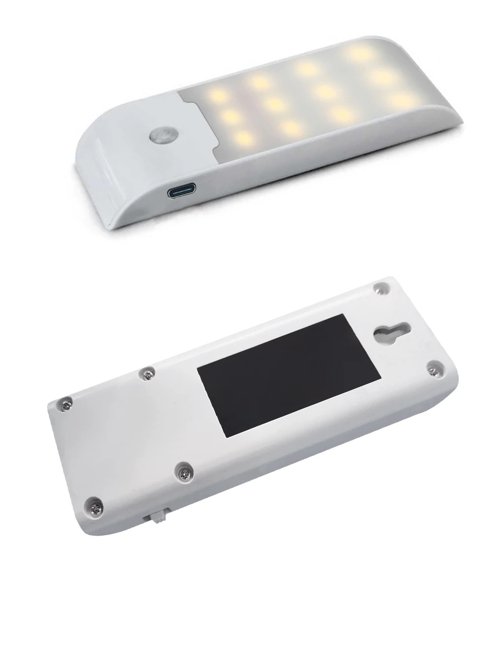 PIR Sensor LED Induction Night Light Rechargeable Closet Lights Magnetic Cabinet Lamp For Bedroom Corridor Stairs Bathroom