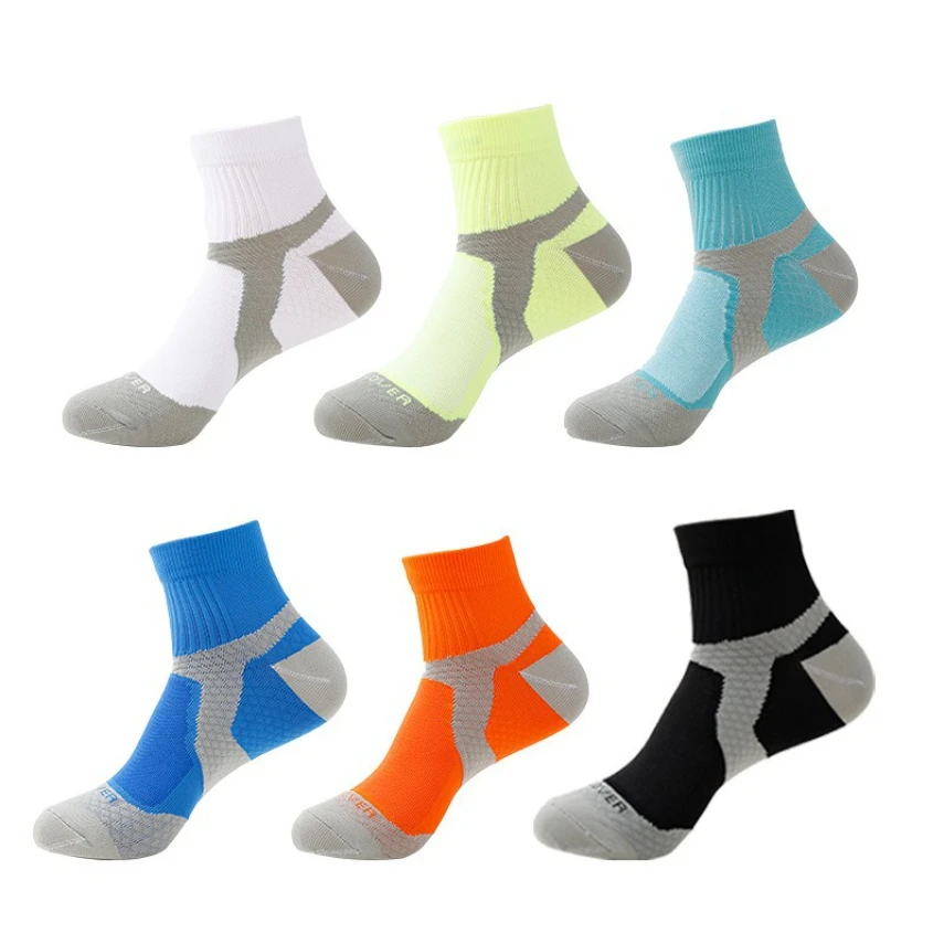 

Foot Anti Fatigue Compression Socks Foot Ankle Support Running Cycle Basketball Sports Socks Running Men Ankle Brace Socks