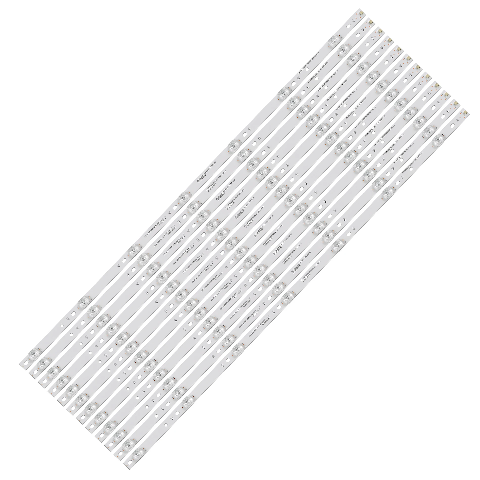 Bande LED pour 50PUS8105/12 50PUS7805 50PUS7304/12 50PUS7504 50PUS6704 50PUS6754 50PUS7354 LB GM3030 GJ0D22505X9AMB2 2 J 1 T S  39