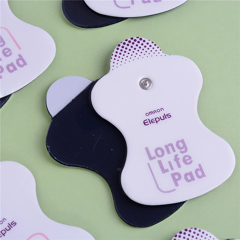 Self-adhesive Tens Electrodes Pads 12pcs EMS Electric Muscle Stimulator Physiotherapy Accessories Low Frequency Massager Patches electrode pads muscle stimulator muscle massager massage tool