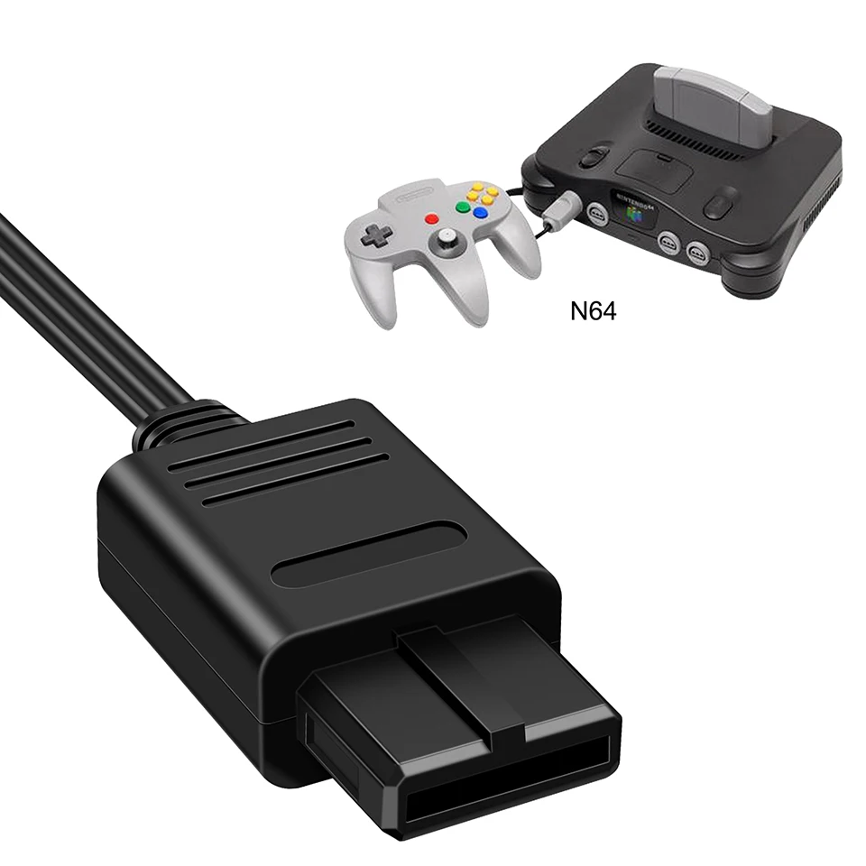 Wiistar N64-HD  ̺ 1m - Nintendo 64  HD / ȯ, USB , 480i/480p/576i 