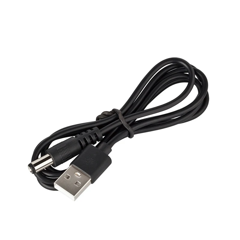 Charging Cable USB Charging Cable AC Power Cable 1M USB A to DC 3.5mm Power Cable Jack Connector 5V Charger 3.5*1.35mm Universal for HUB Mini Fan Router Speaker MP3 Accessories