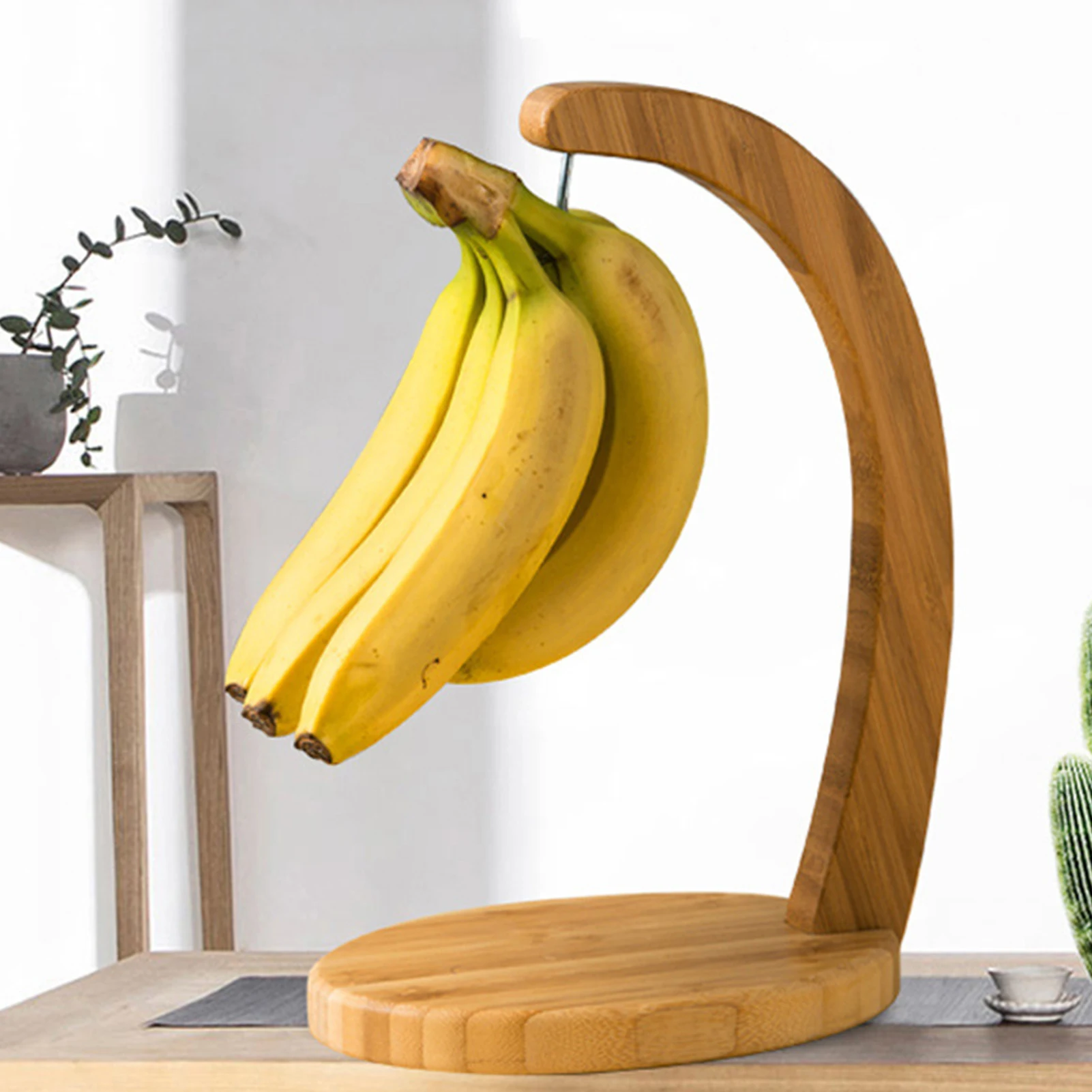 Banane Aufhänger Banana Halter Bambus Banane Aufhänger Halter Stehen
