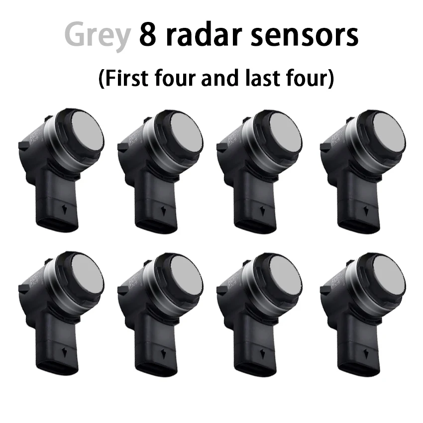 20pcs Car Bumper Radar Hole Cover: Rear Front Bumper Hole Plugs