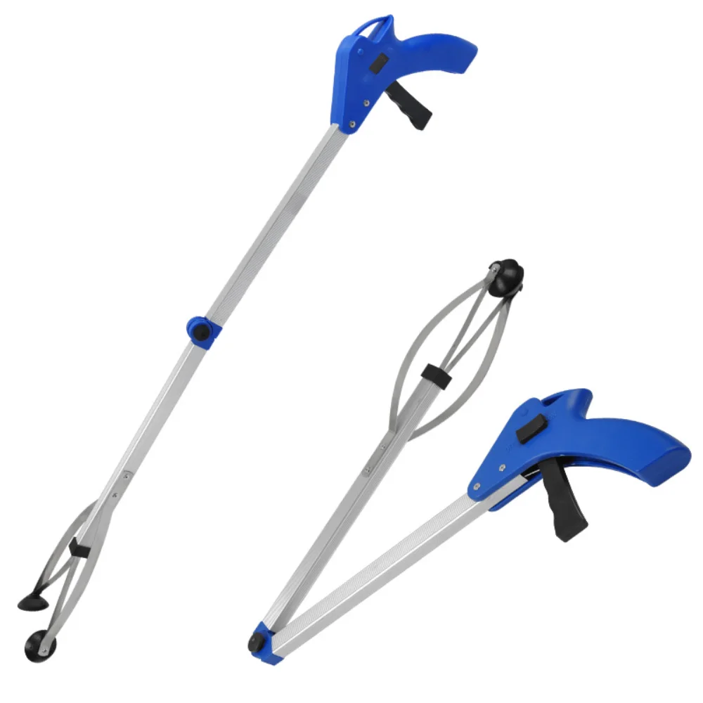 

82cm Foldable Garbage Pick Up Tool Grabber Reacher Stick Reaching Grab Extend Reach Folding Grabber Pick Up TOOL Reacher Extend