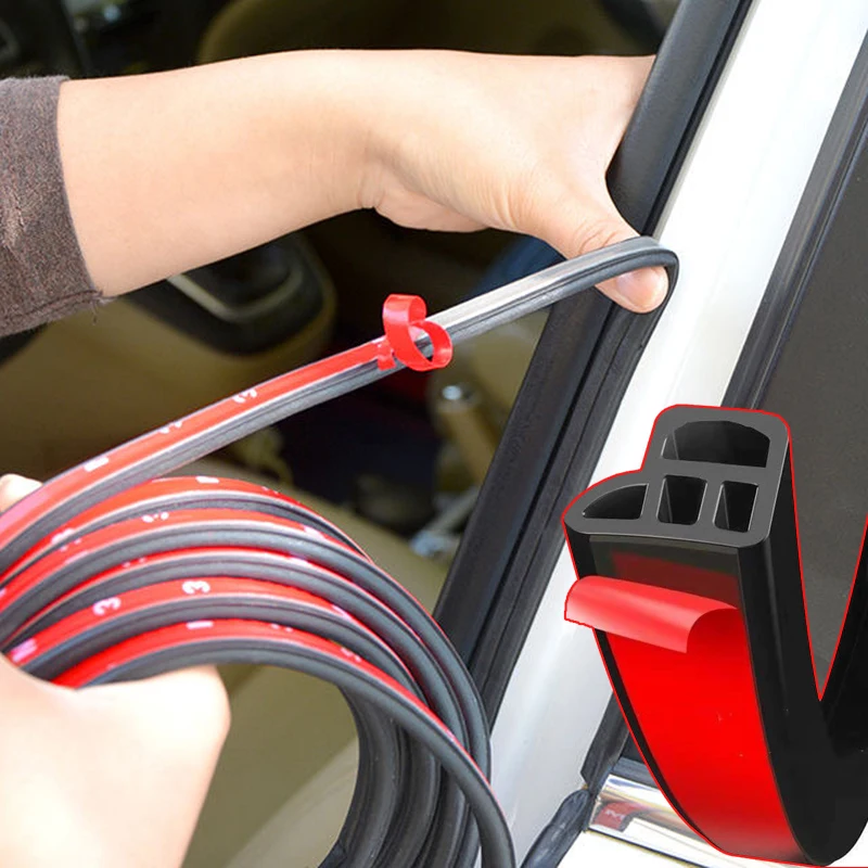 Car Door Seal Strip Trunk Edge Stickers For Toyota Corolla Rav4 Camry