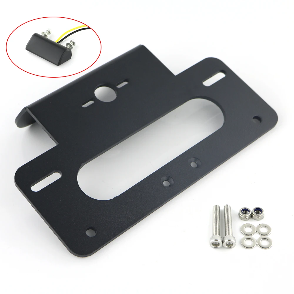 License plate holder motorcycle license plate holder Fit Suzuki GSXR600 750 GSXR 600 750 GSX-R 600 2011-rear tail tidy fender eliminator plate holder GSX-R600 GSXR750