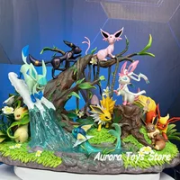 Pokemon le evoluzioni di Eevee insieme figure 27cm 3