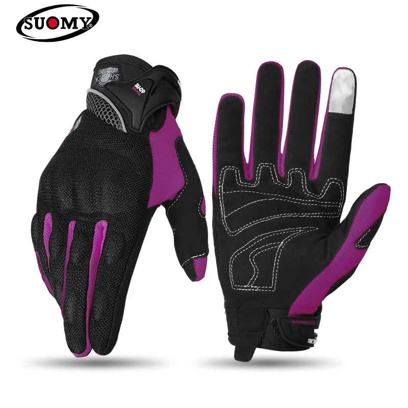 Guanti Moto Tribe Unisex | Touchscreen Full Finger Per BMX, MTB E Motocross - Foto 5