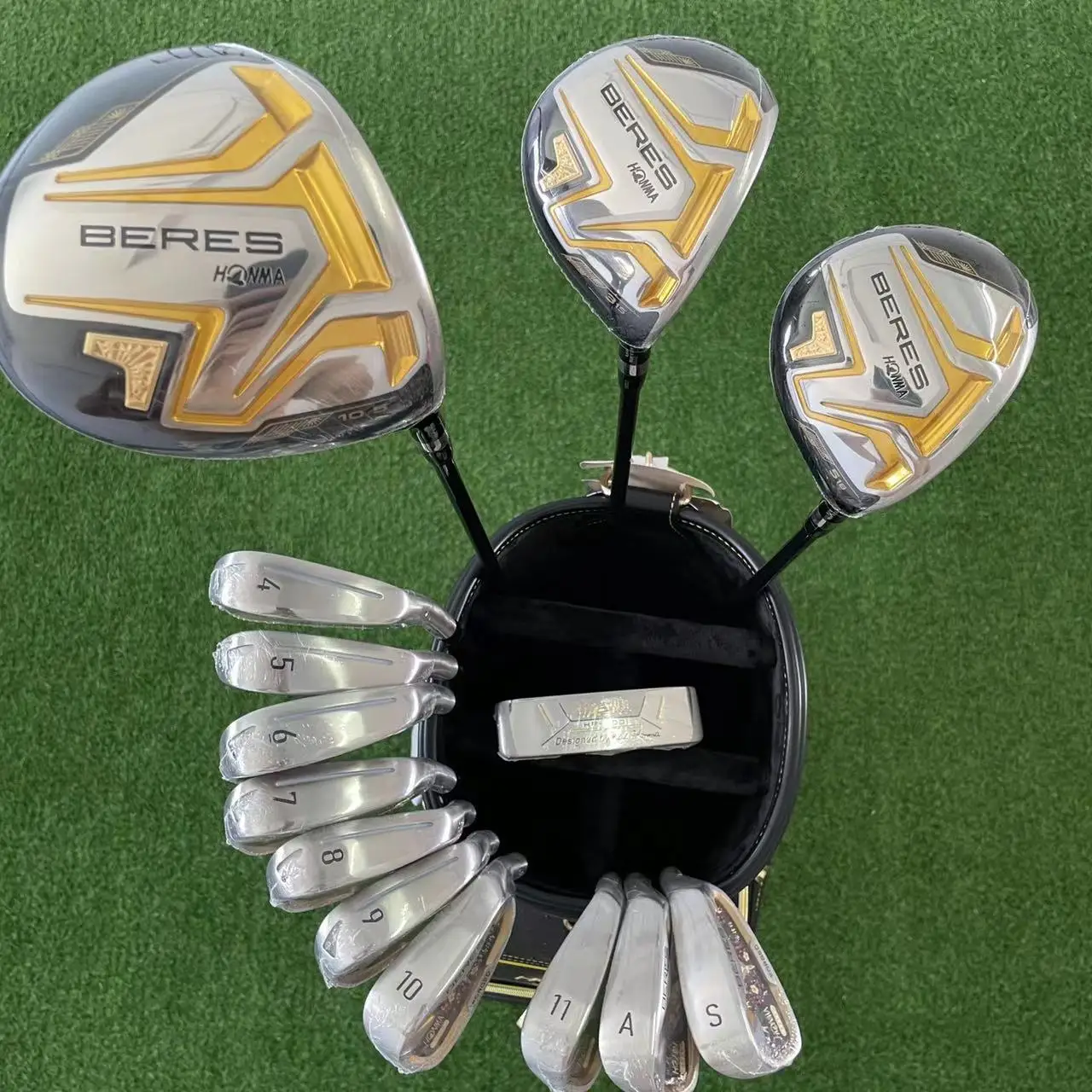 Men Honma Golf Clubs Beres S08 Golf Complete Set Driver+fairway Wood