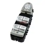 

AN-558 interior glass opening switch left four white light black light for