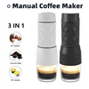 Portable Manual Coffee Machine 3In1 Italian Capsule Coffee Machine Outdoor Travel Hand Pressure Coffee Pot Capsules Coffee Maker 1