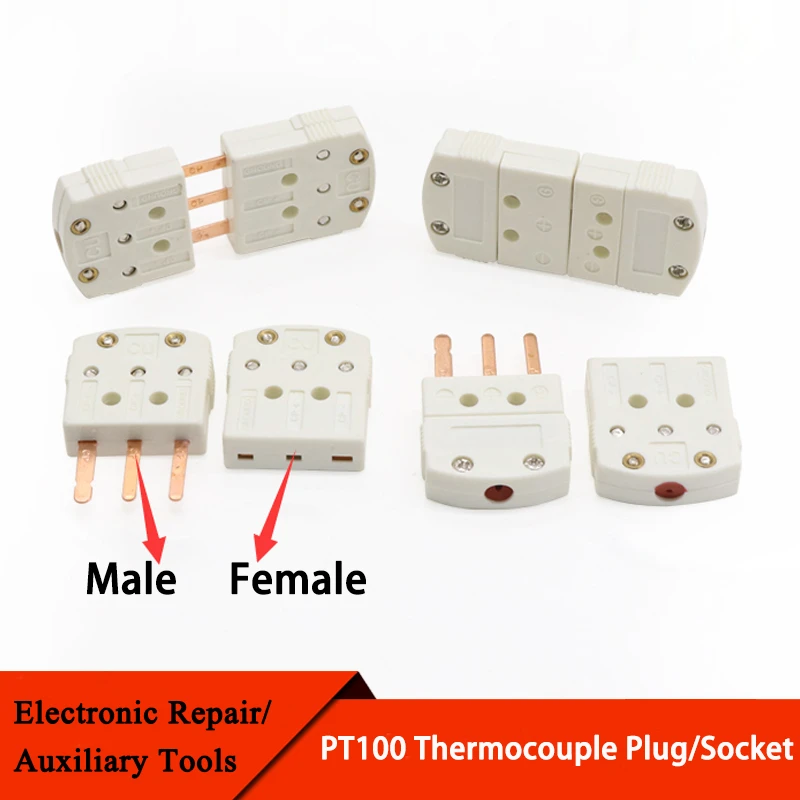 Thermocouple Plug Pt100 Pt100 Rtd Thermocouple Pt100 Rtd Connector