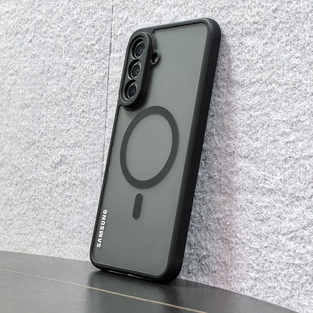 Magsafe-Compatible Magnetic Matte Clear Phone Protection Case