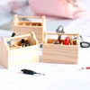 6Pcs Dollhouse Miniature Repair Kits Accessories Miniature Hammer Wrench Doll House Furniture Decoration 4