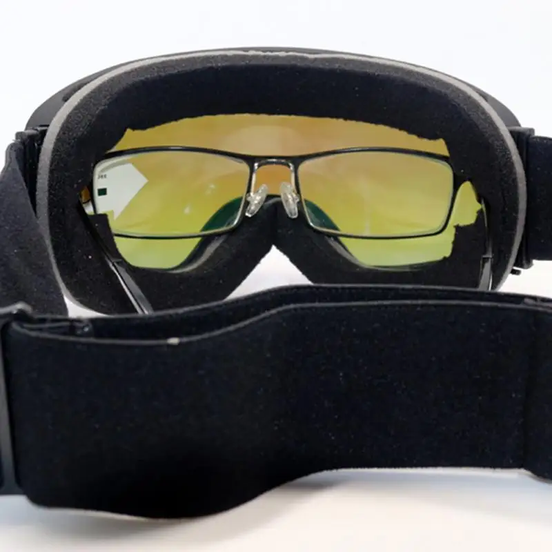 1Pcs Ski Goggles Double Layers Anti-fog UV400 Snowboard Snow Goggles Snowmobile Glasses Eyewear Outdoor Sport Skiing Goggles 6