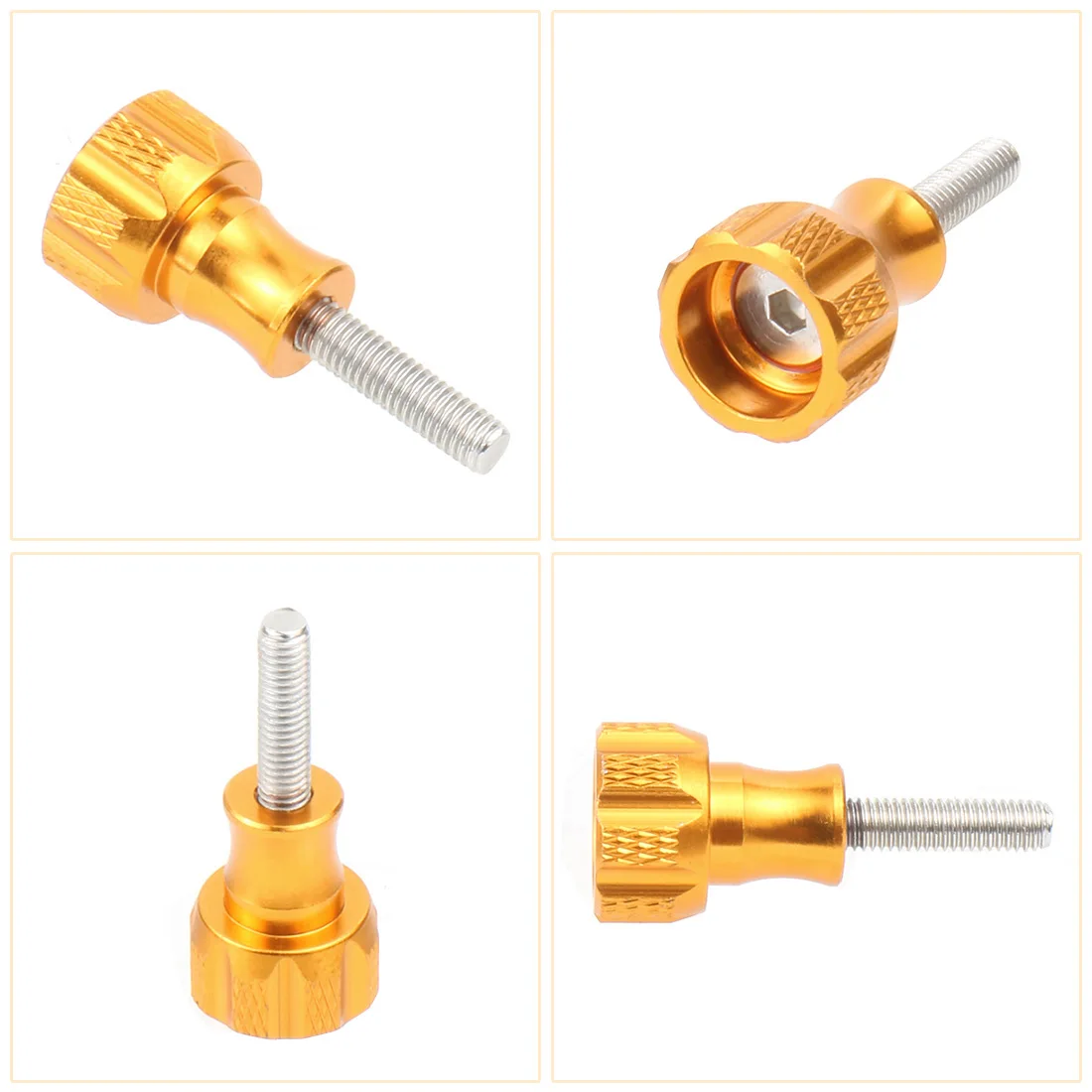 M5 Thumb Screw No Bolt Nut for Action Camerar for GoPro DJI Action For Insta360