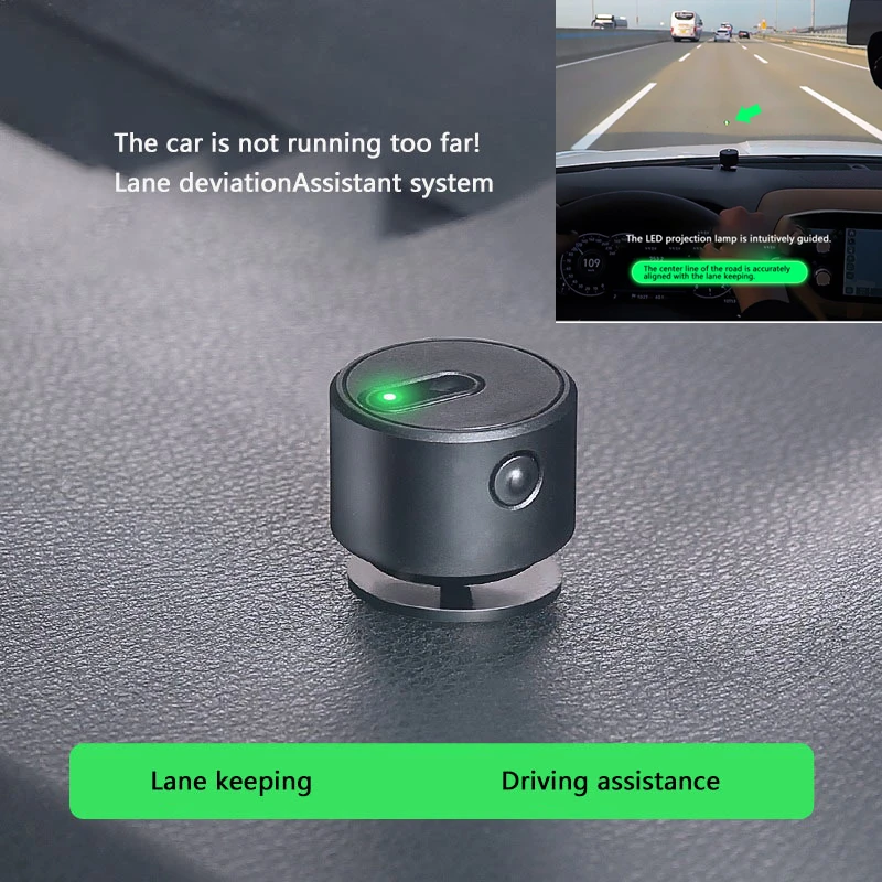 Lane Departure Warning Assist System LED Projection Lamp Anti-collision Car Safety Driving Anti-pressure Line Supplies |