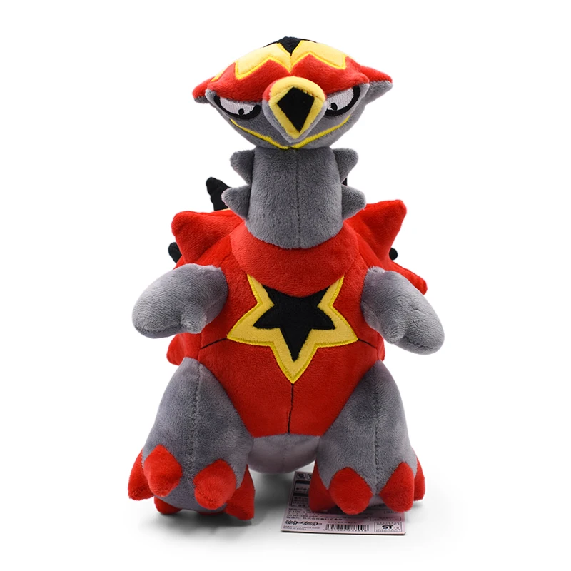 Фото Аниме Плюшевые игрушки блестящие Lycanroc Lunala Yveltal Mega саламенс Zoroark сжигающий храп Ho-Oh Мягкие плюшевые подарки на день рождения №5