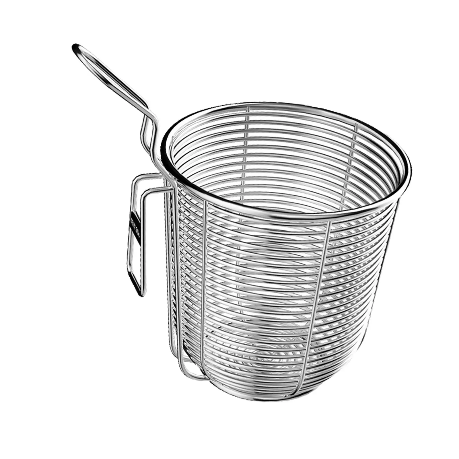 Stainless Steel Pasta Strainer with Handle, Food Dumpling Noodle: 3 - 5 Days Free Delivery Only UK