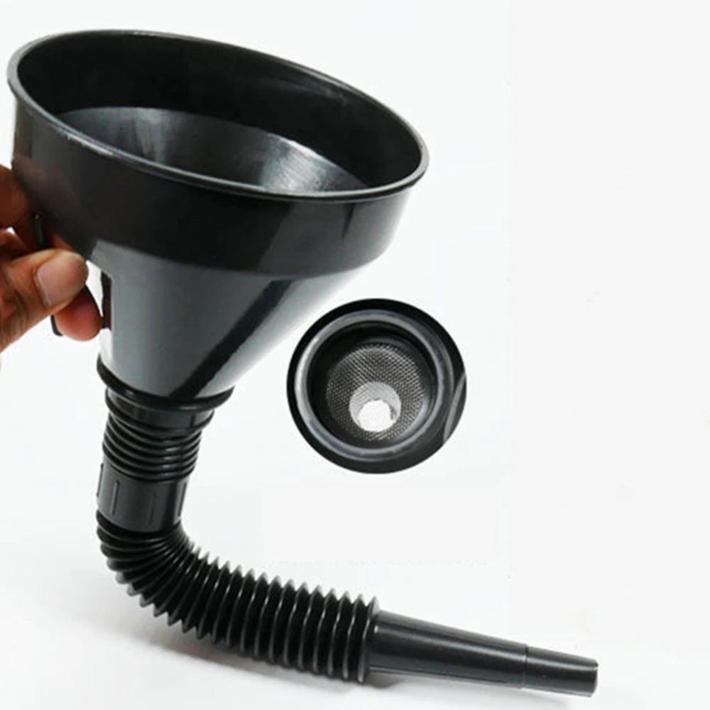 Заправочная Воронка 2-в-1 с сетчатым фильтром горлышко для масла воды топлива