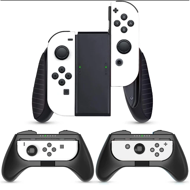 3-in-1 Joy-Con Controller Kit for Nintendo Switch/Switch OLED cb5feb1b7314637725a2e7: Black|Red 