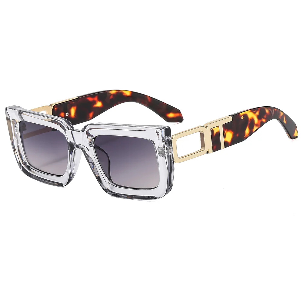 Nuovi occhiali da sole quadrati retrò per donna uomo occhiali da sole occhiali moda tonalità maschili occhiali di marca UV400_voghion.com