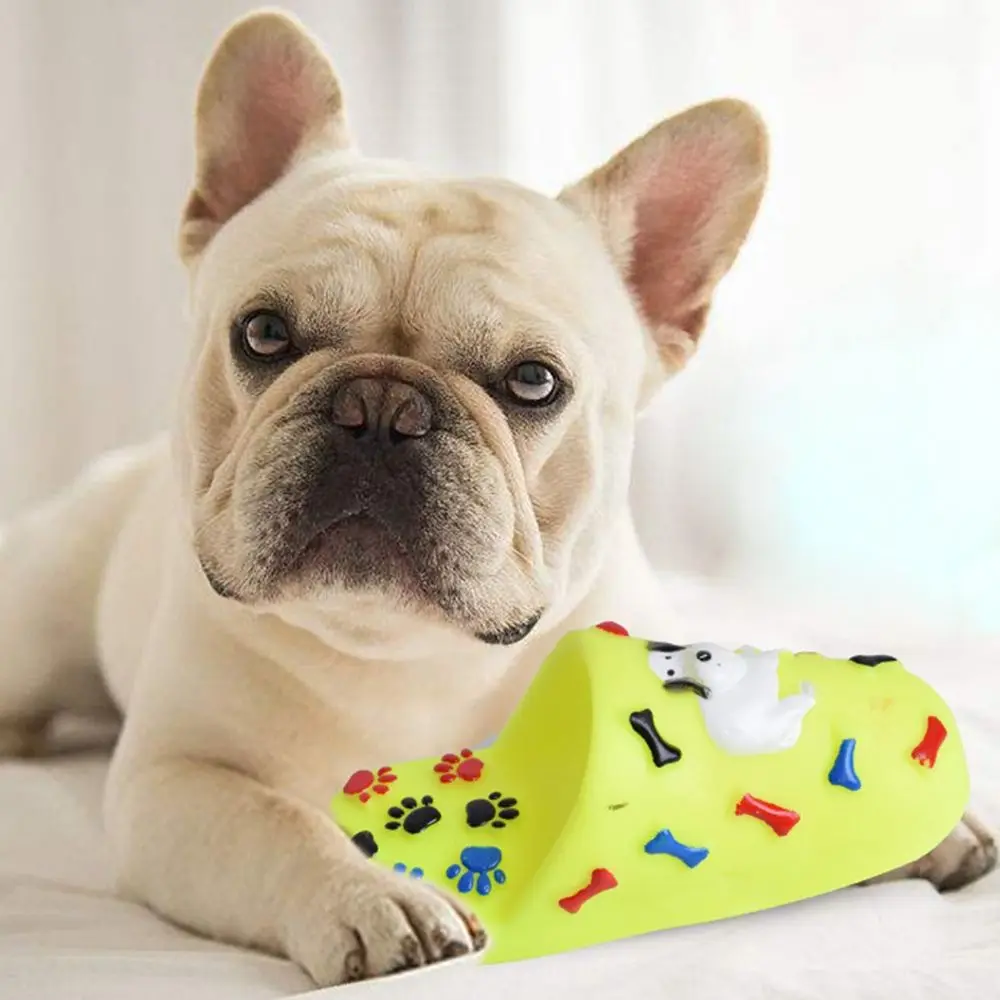 

Fun Realistic Slipper Toy Interactive Small Medium Dogs Puppy Pet Accessories Dog Supplies Chew Training Toy Dog Throw Toys