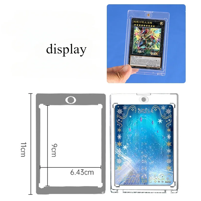 마그네틱 트레이딩 카드 홀더, 아크릴 35PT 보호 케이스, UV 보호, 10 개, 20 개
