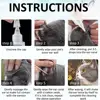 Cat Dog Ear Cleaner Pet Ear Drops Yeast Mites Infectiones Control Odor Removal Relieves Itching Anti Inflammatory Pet Ear Washer 6