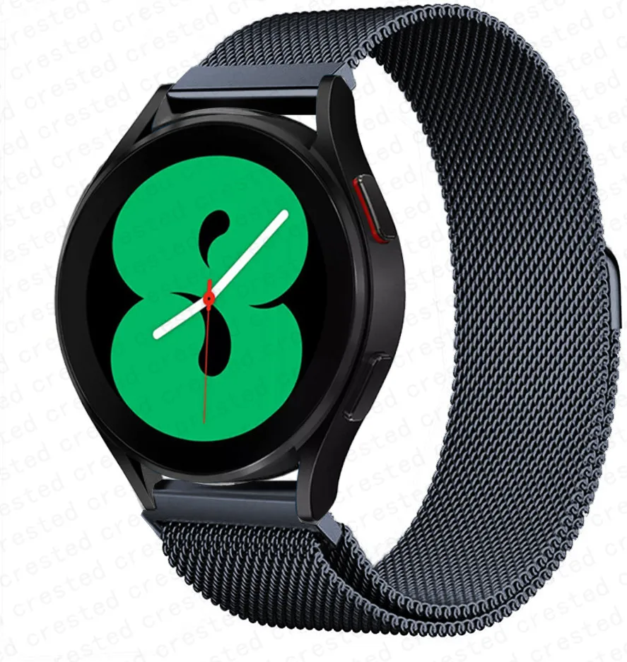 Milanese Loop Stainless Steel Watch Strap Bracelet, 20mm/22mm