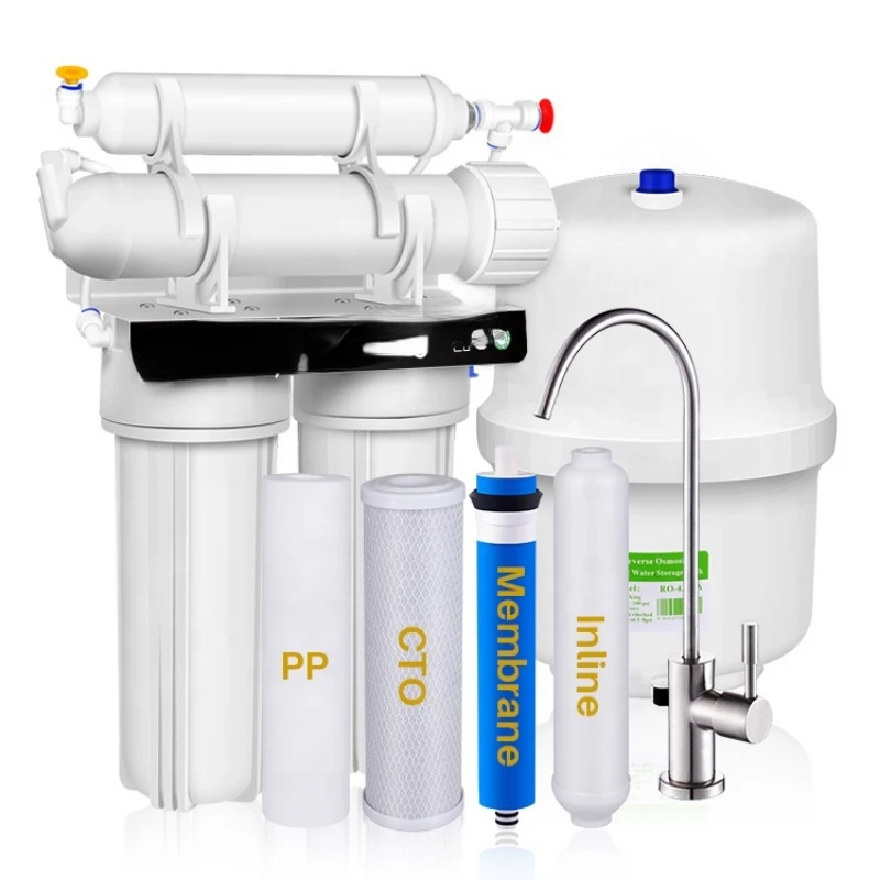 

High Quality Home Appliance 4 Stage Reverse Osmosis RO Water Filter Purifying Ro System