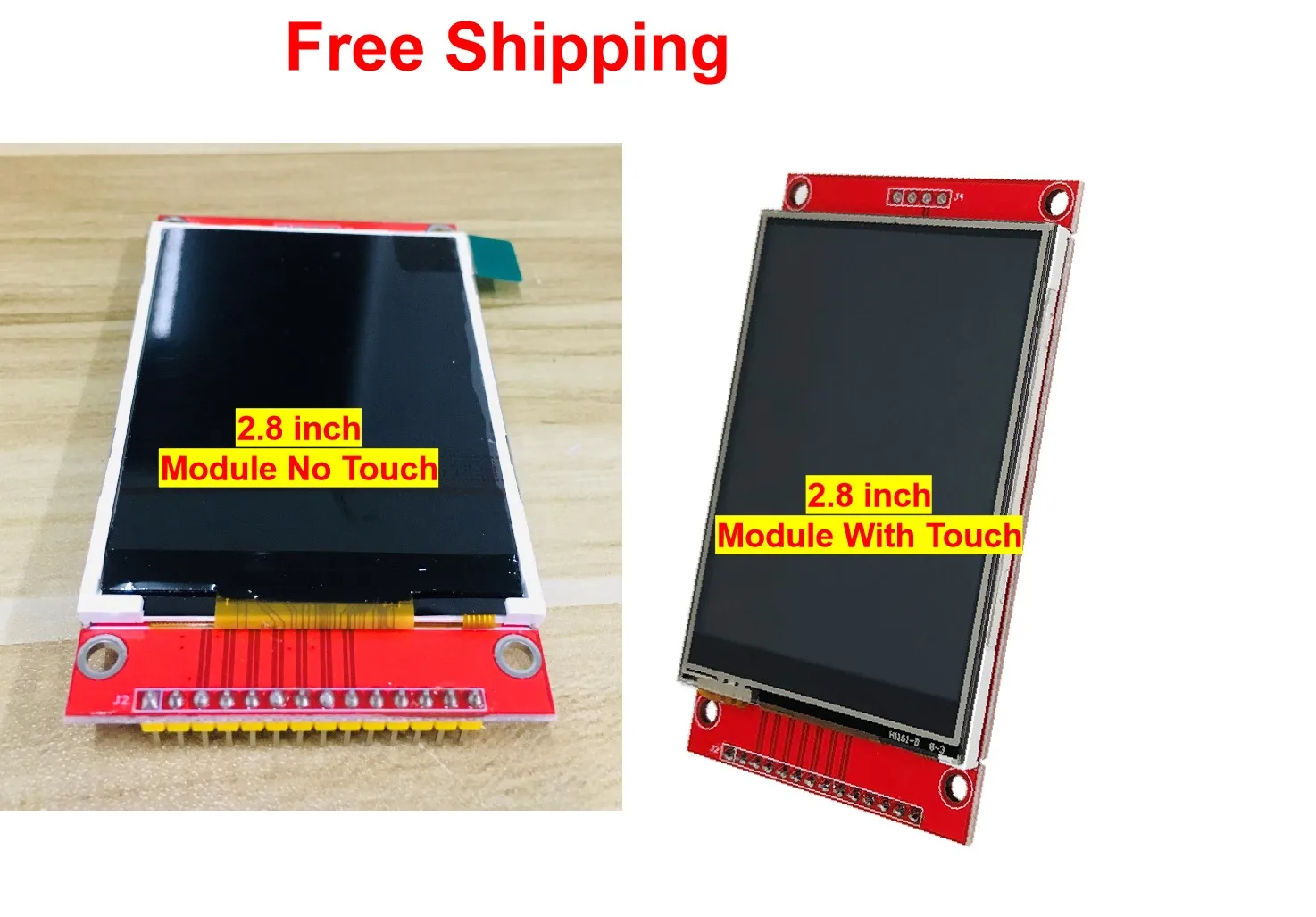 Free Shipping 2.8 inch SPI serial port TFT LCD display module ILI9341 drives high definition LCD