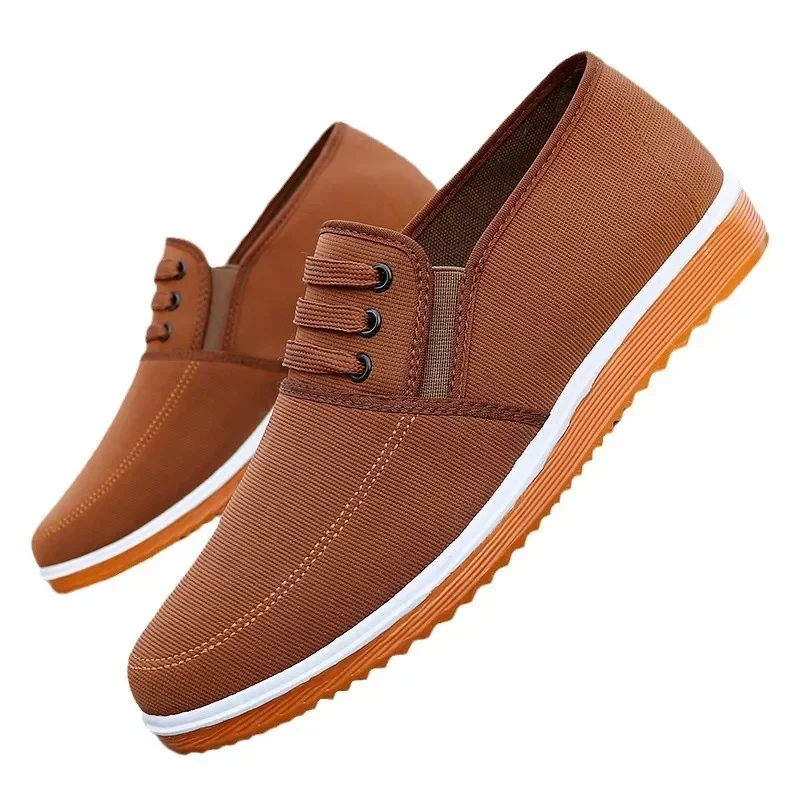 Flat Bottomed Work Canvas Men's Shoes, Trendy and Fashionable, Hiking, Sports, Comfortable and Breathable, Casual and Fun Shoes 5