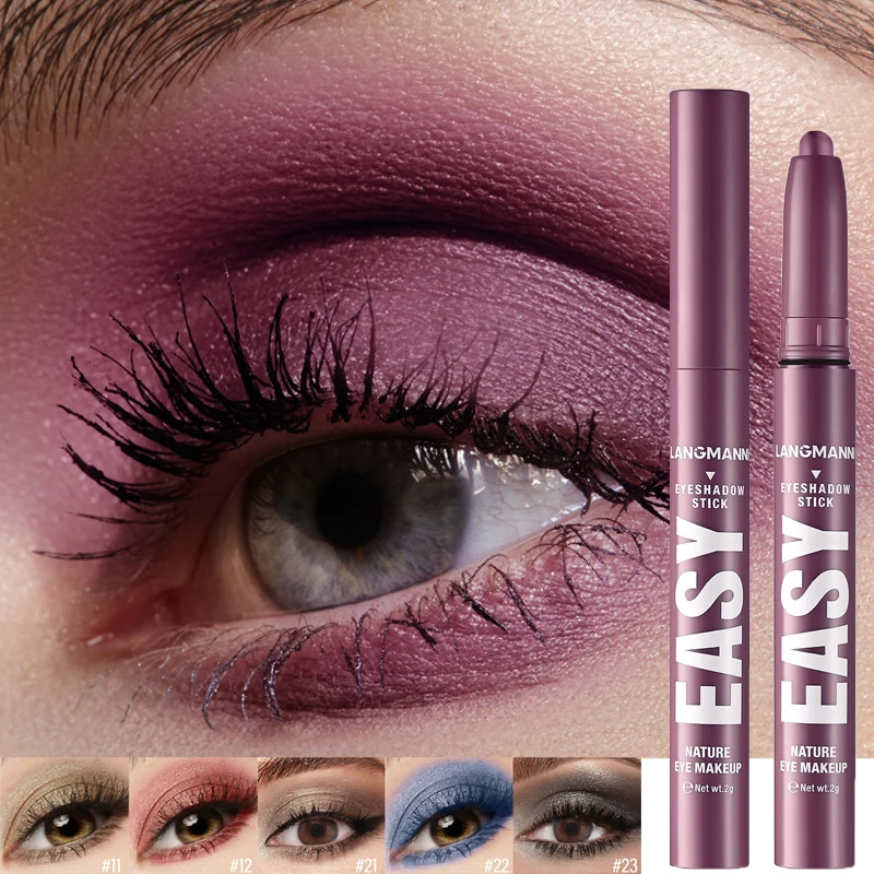 Smoky Rose Purple Eyeshadow Pencil Glitter Shimmer Highlighter&Eye Shadow Eyeliner Stick Bronze Matte Eye Shadow Stick Makeup eye shadow,eyeshadow stick,eye shadow stick,glitter makeup accessories