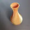 20cm 3D Printing Creative Vase Home Decoration Living Room or Office Table Decoration Light Luxury High-end Highly Customized 5