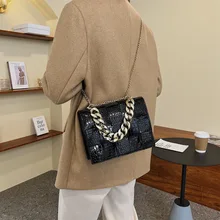 

Stone Pattern Personality Retro2022into New New Fashion Ladies Luxury High Quality Casual Simple Shoulder Bag Woven Diagonal Bag